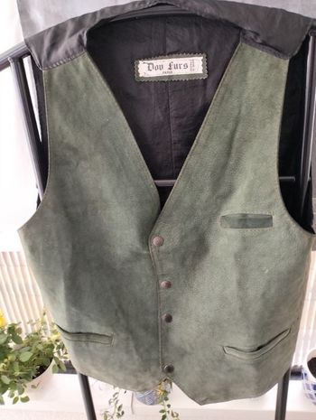 Veste de costume sans manches