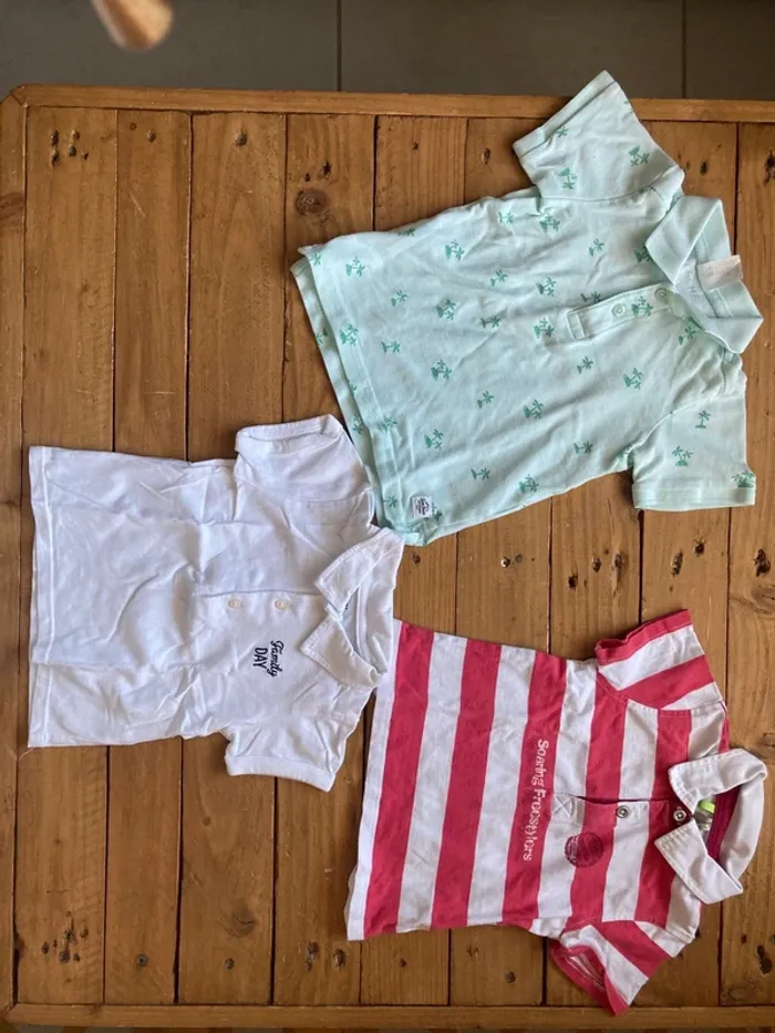 6 tee shirt 12 mois - photo numéro 2