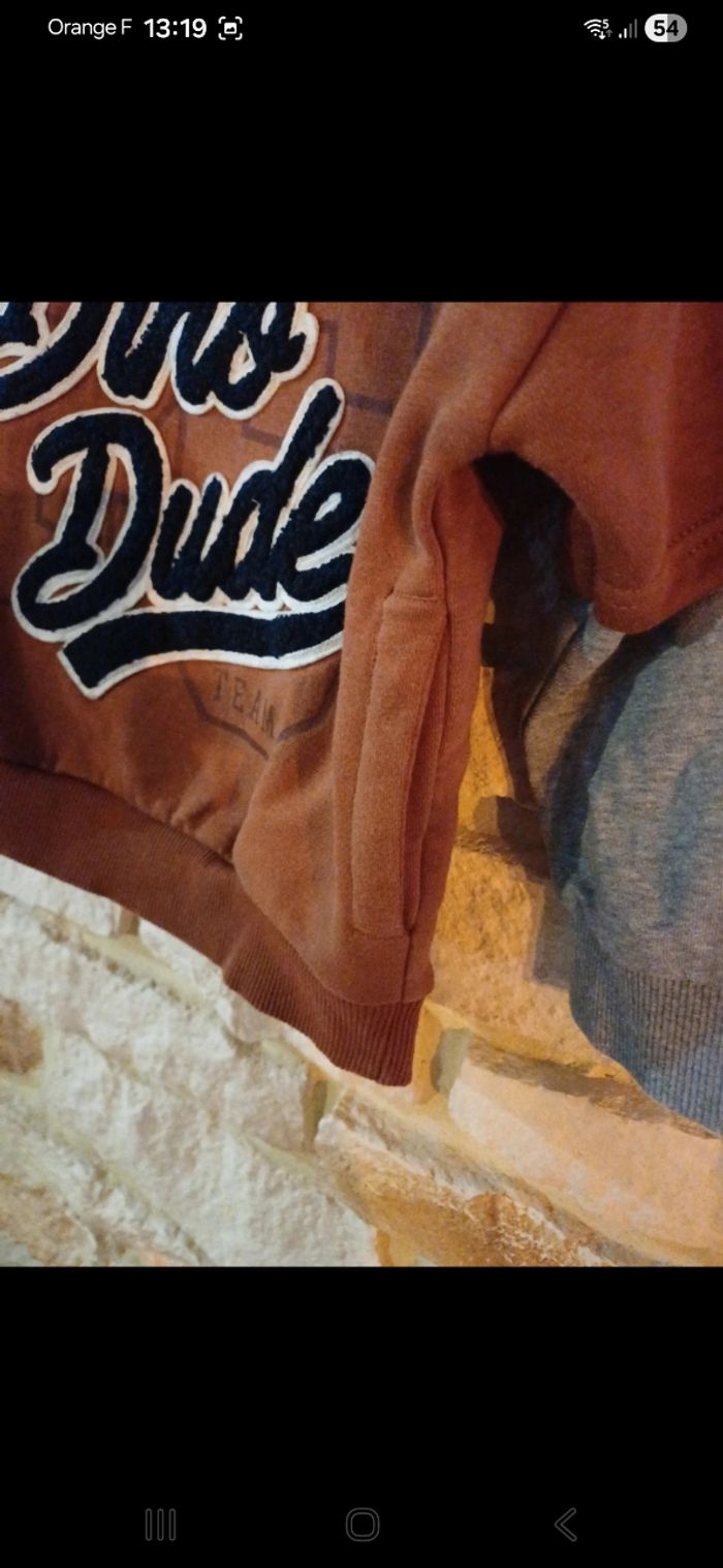 Sweat garçon taille 5 ans - photo numéro 3