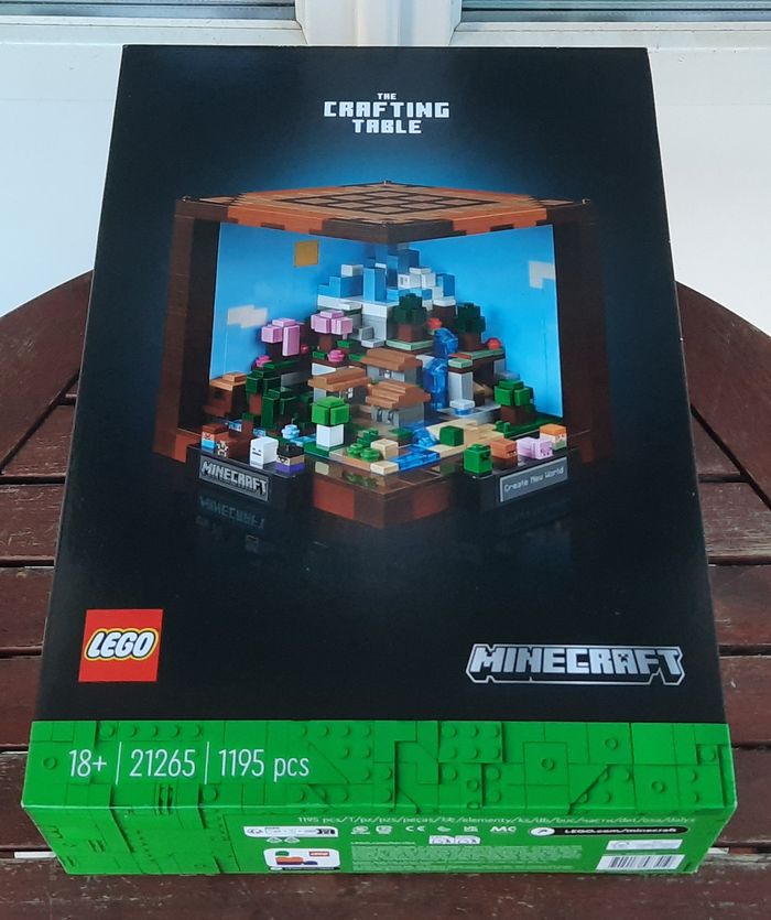 Neuf - LEGO Minecraft 21265 L'établi