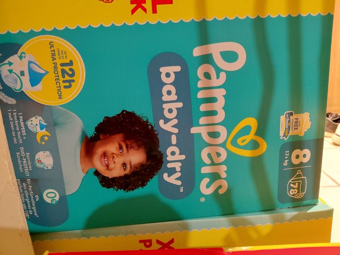 Pampers xxl pack taille 8 babydr