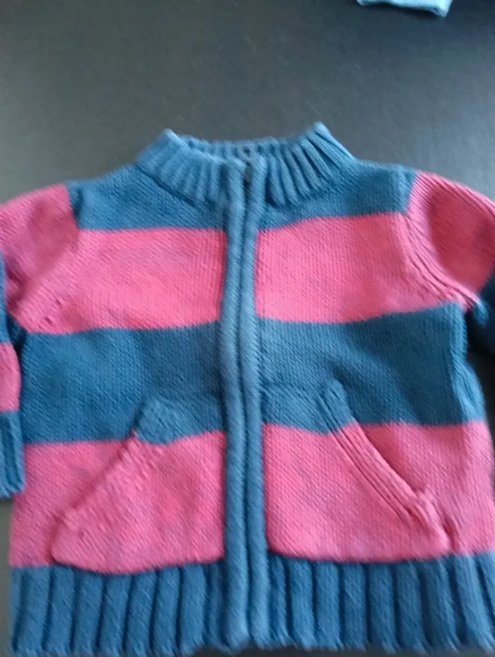 Gilet zippé 3 mois