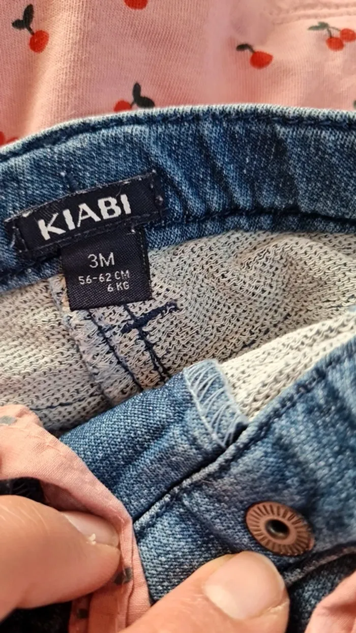 Ensemble cerise - Haut et legging - Kiabi - 1/3 mois - photo numéro 2