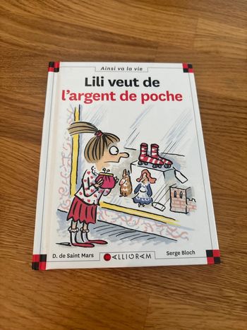 Livre enfant Max et Lili veut de l’argent de poche
