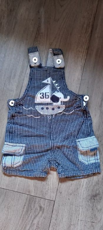 Salopette short