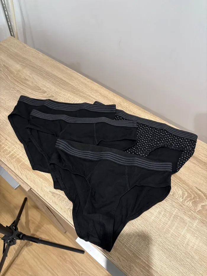Lot de 4 slips pour homme Tissaia basics taille 5