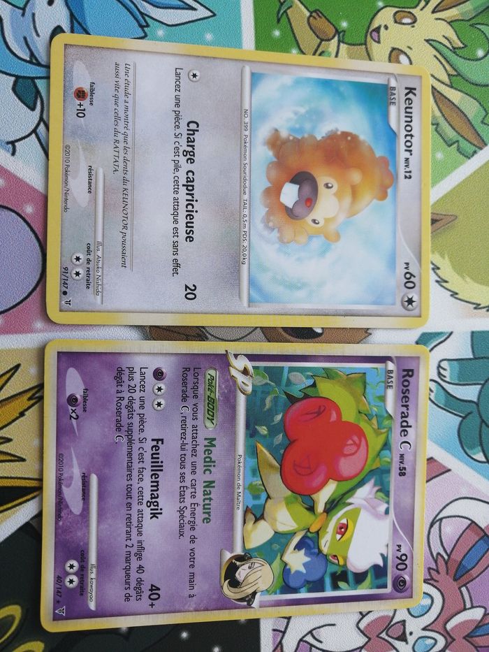 Cartes pokemon 2010 vainqueur supremes