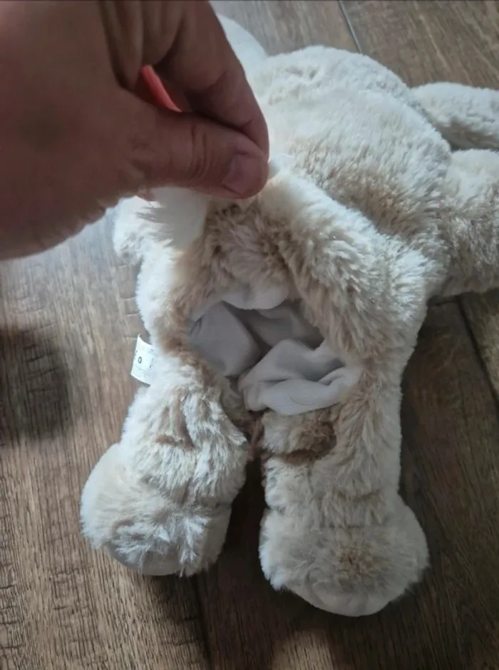 Marionnette peluche licorne lapin - photo numéro 6