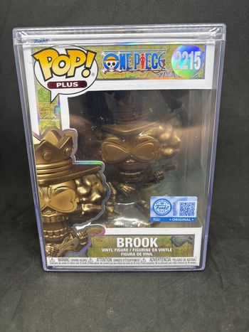 Funko pop one piece brook statue bronze 2215 protection