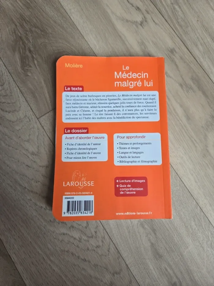 Le médecin malgré lui moliere - photo numéro 3