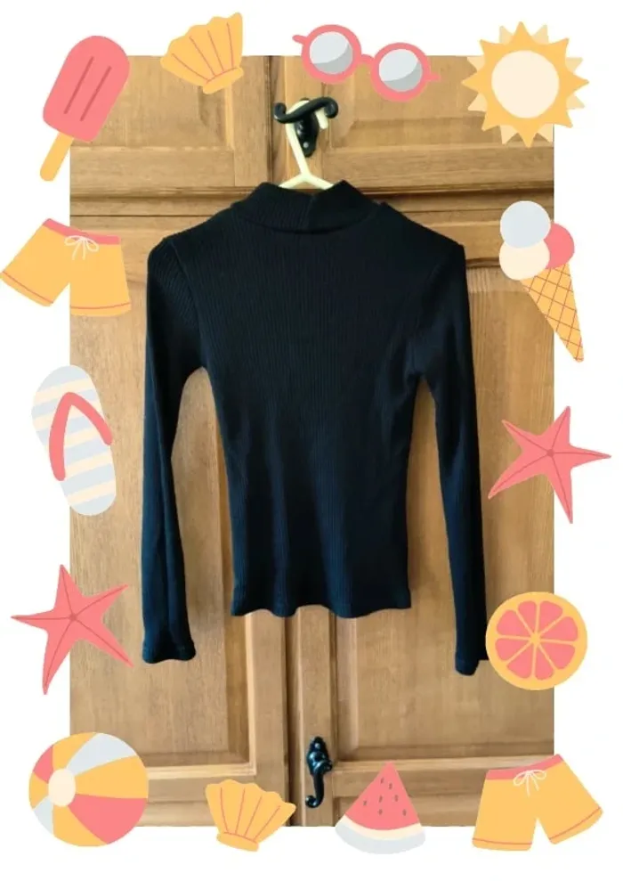 Pull chaussette noir 14 ans - photo numéro 5
