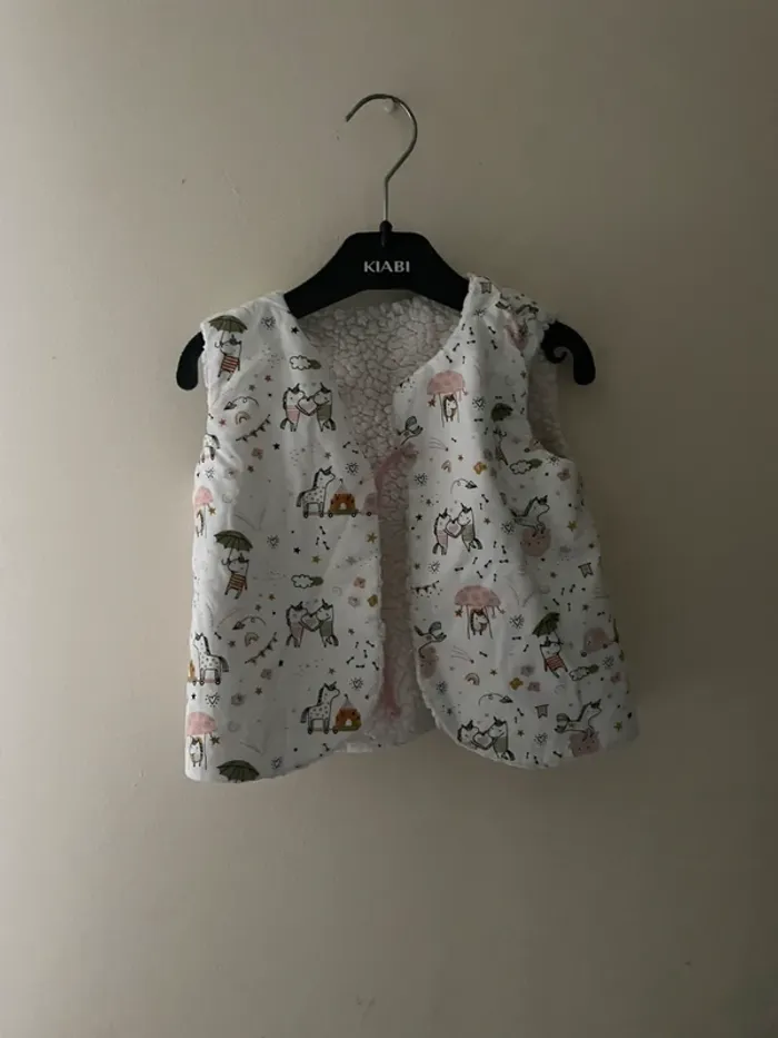 Gilet Cindy-création et son métiers couture