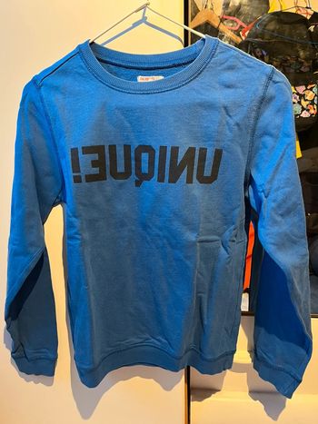 Sweat bleu marine DPAM 10 ans