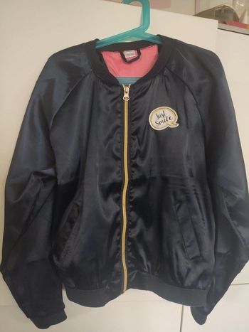 Blouson bomber satin 12 ans