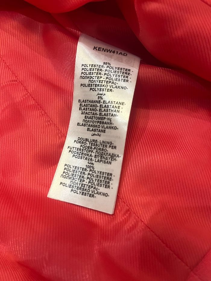 Veste blazer rose fuschia froufrou  naf naf taille XS/34 - photo numéro 8