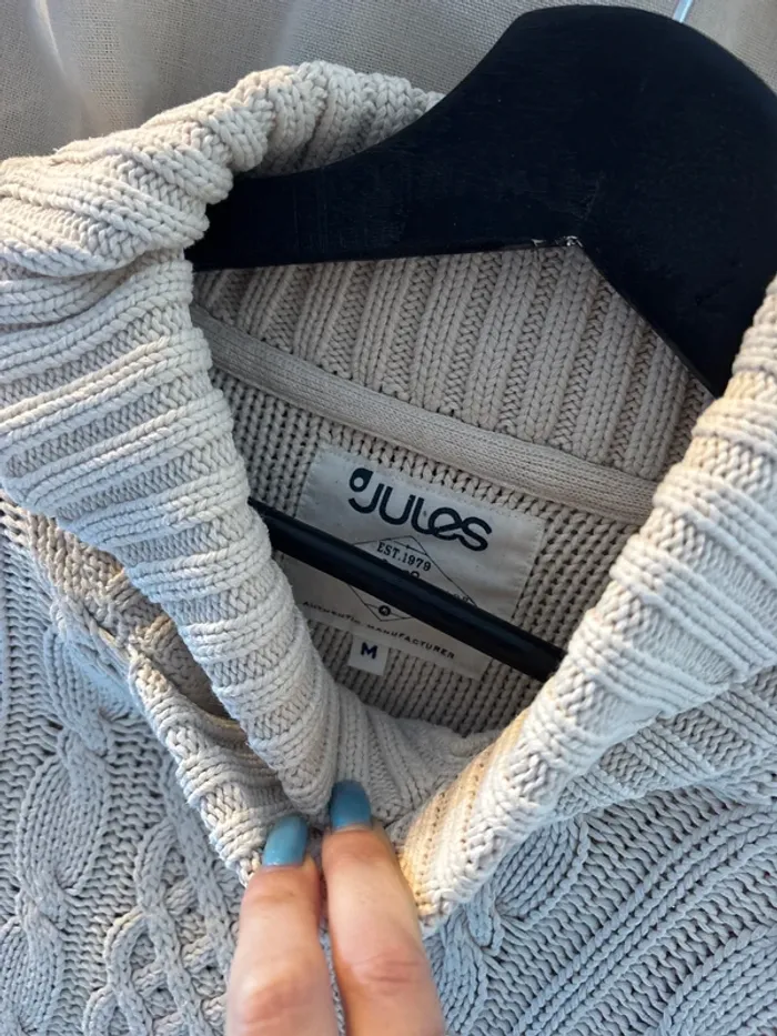 Pull en maille avec col Jules - photo numéro 3