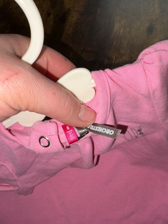 Tee shirt rose 6m - photo numéro 2