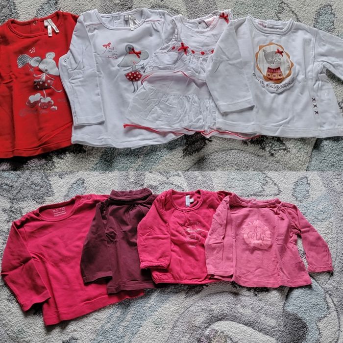 Lot 36 pièces bébé fille 6 mois 🩷 - photo numéro 4