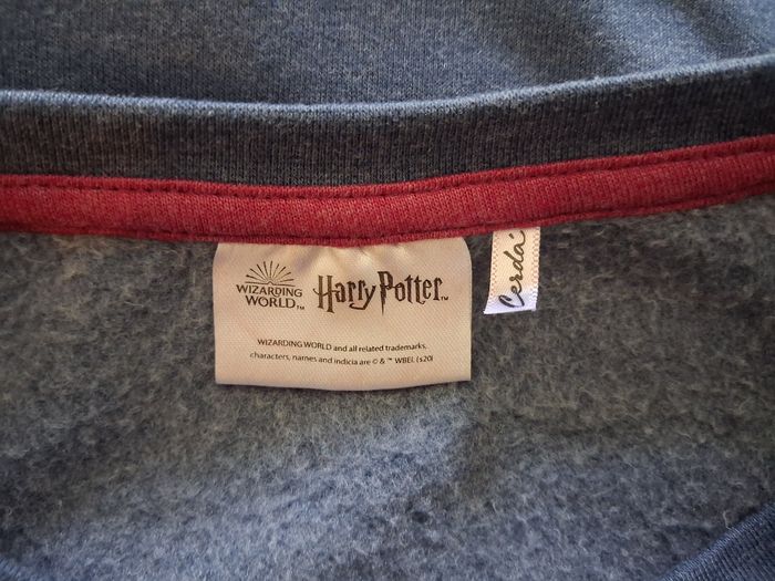 Pull molletonné Harry Potter bleu - photo numéro 5