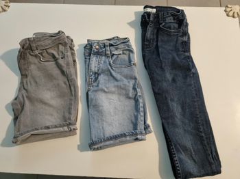 Lot short et jeans 9 ans