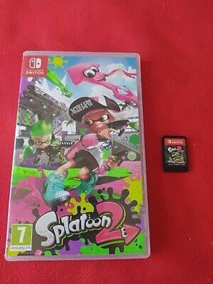 Splatoon 2 Nintendo switch 1 et 2