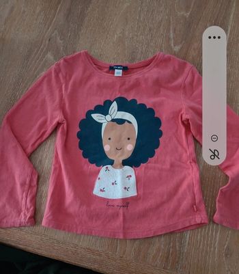 Joli tee shirt fille 6 ans okaidi