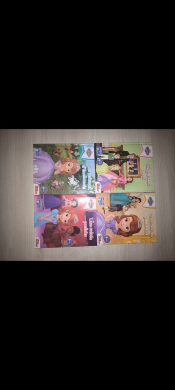 Lot de livres princesse Sofia