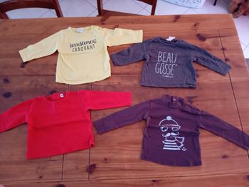 Lot de vêtements garçons 12 mois-1an