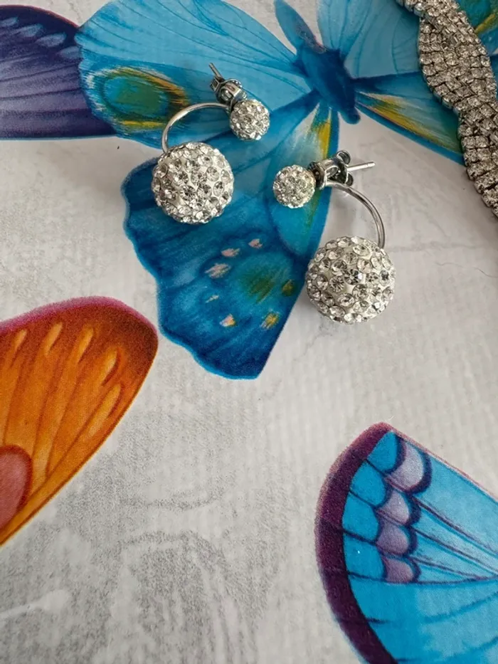 Ensemble boucles d’oreilles bracelets - photo numéro 2