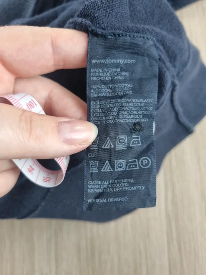 Cardigans à boutons bleue Tommy Hilfiger Homme Taille L - photo numéro 3