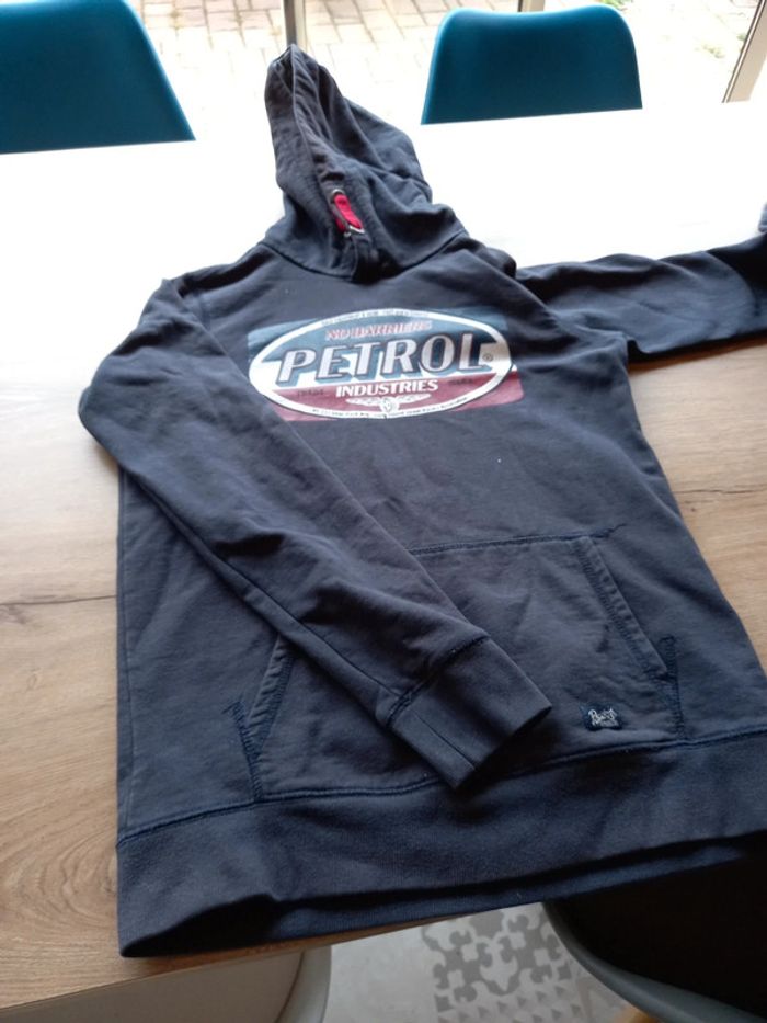 Sweat à capuche petrol industries