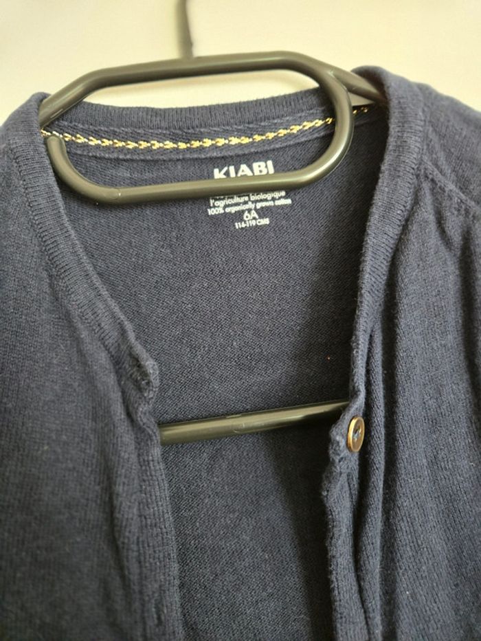 Gilet bleu marine - photo numéro 3