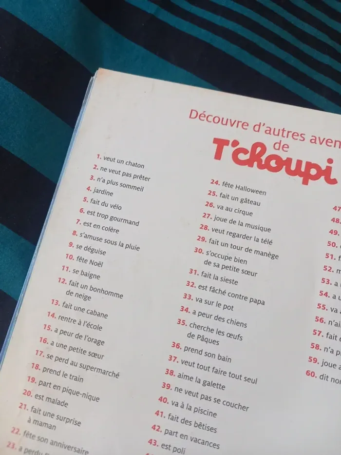 Gros livre T'choupi avec 5 histoires - photo numéro 4
