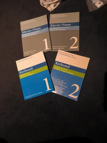 Livres la grande bibliothèque musicale méthode apprentissage piano/clavier