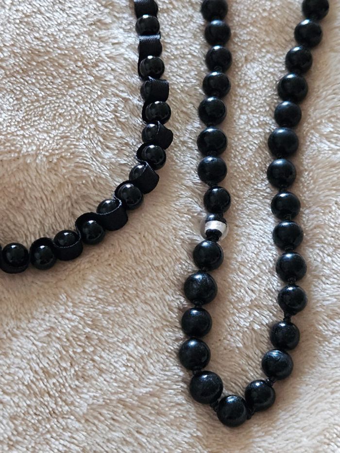 Lot de colliers longs et pendentifs fantaisie y2k - photo numéro 14