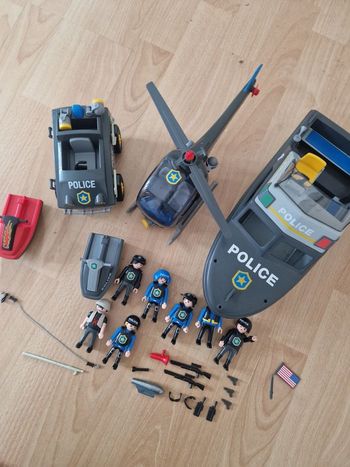Lot playmobil city police