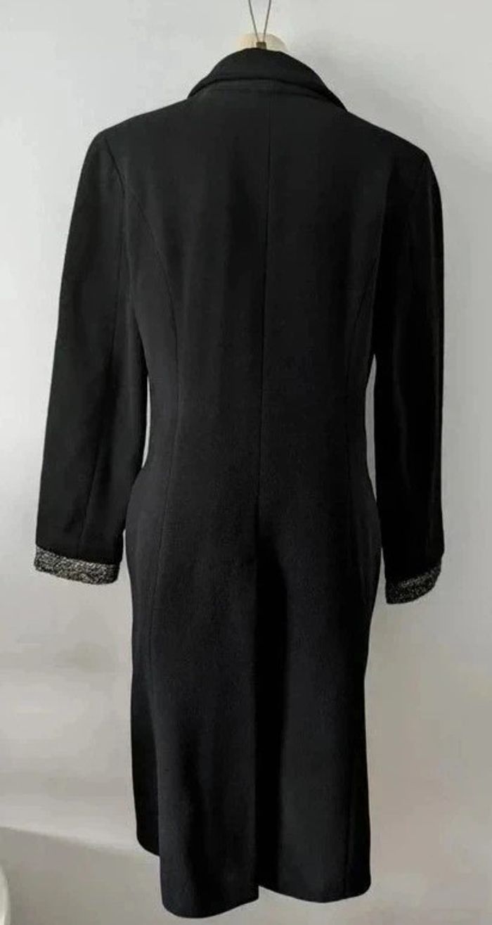 Manteau d'hiver mi-long en laine - Cacharel - taille 40 - photo numéro 2