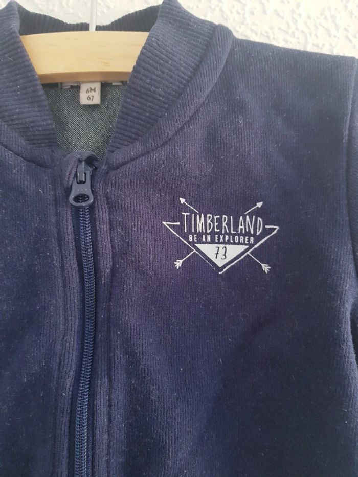 Timberland - Gilet longues manches, fermeture zippée (6 mois) - photo numéro 3