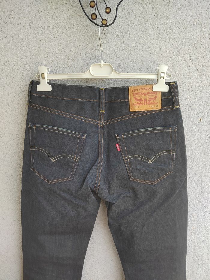 Jean Levi’s 511 Slim Homme - bleu brute - Taille M - Très bon état - photo numéro 5
