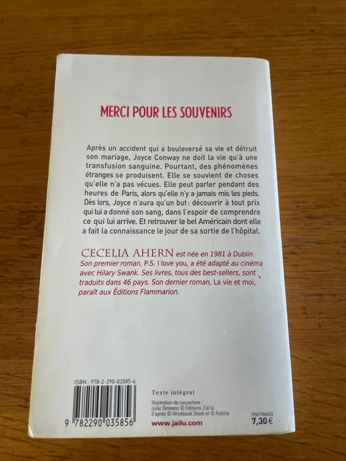 Merci pour les souvenirs - photo numéro 2