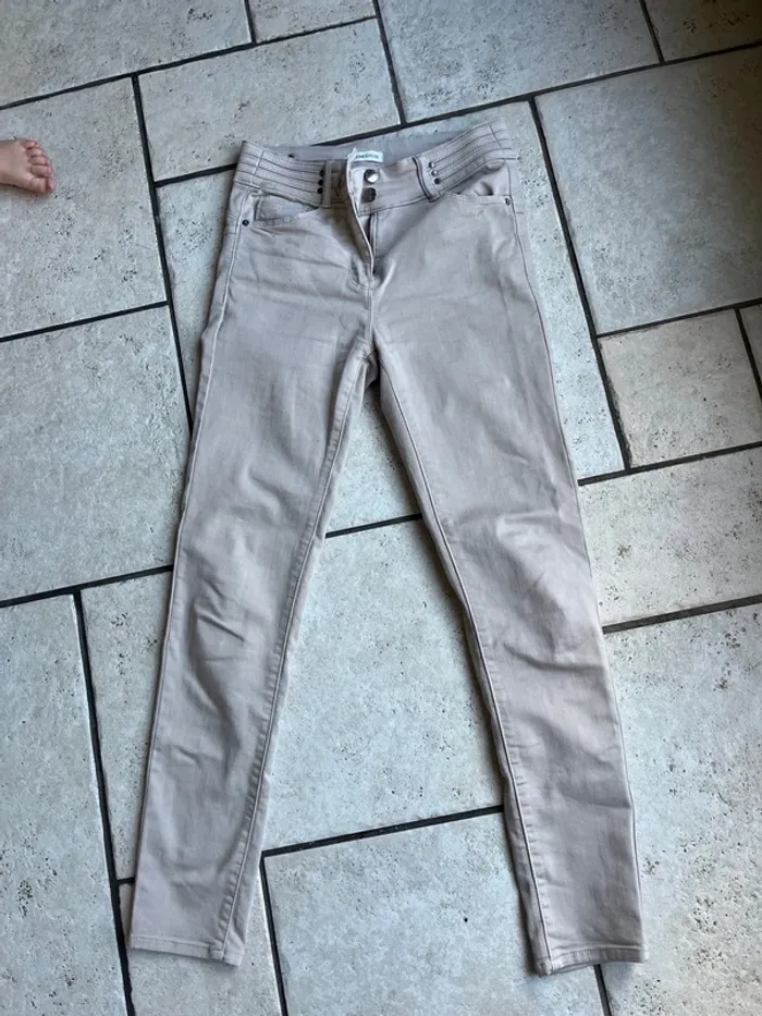 Jean push up Cache cache t38