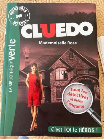 Livre cluedo mlle rose