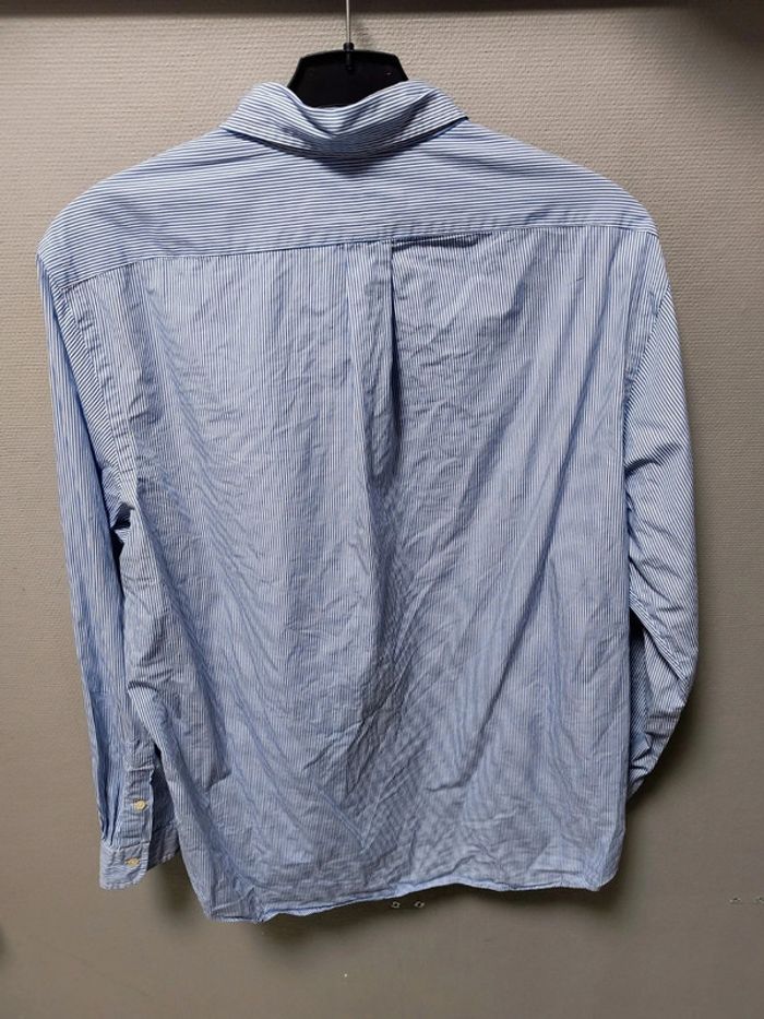 Chemise Ralph Lauren rayée bleue et blanche – Taille XL - photo numéro 9