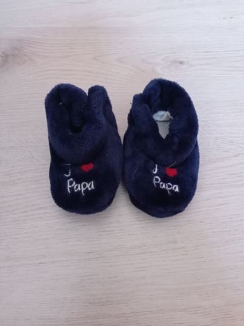 Chaussons bleu