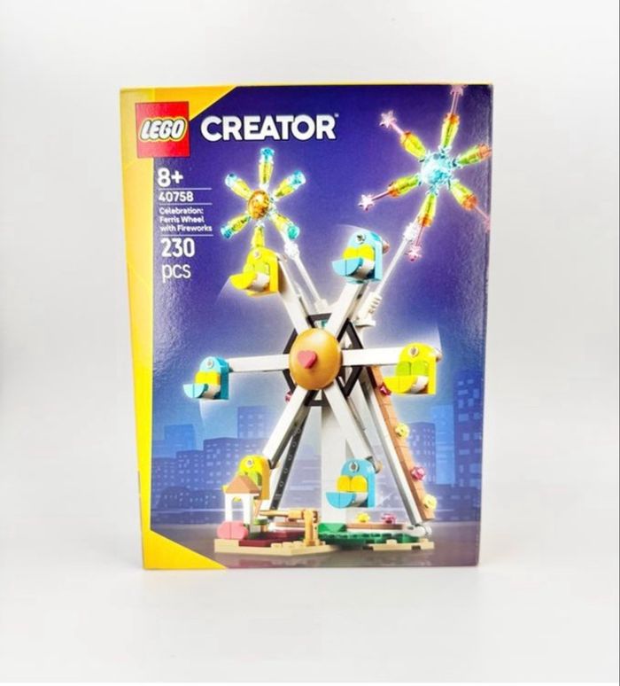 Lego Creator Noël : La Grande Roue aux Feux d’Artifice (Réf. : 40758) - NEUF