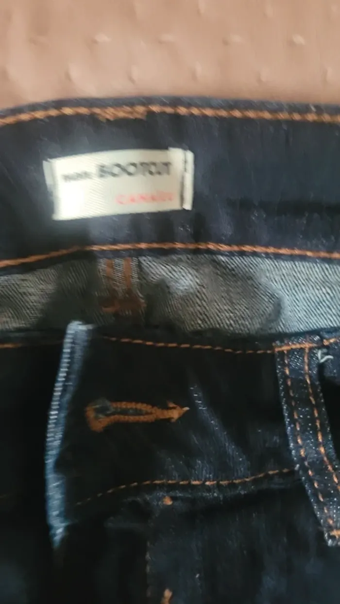 Jean bleu foncé  taille 38 - photo numéro 2