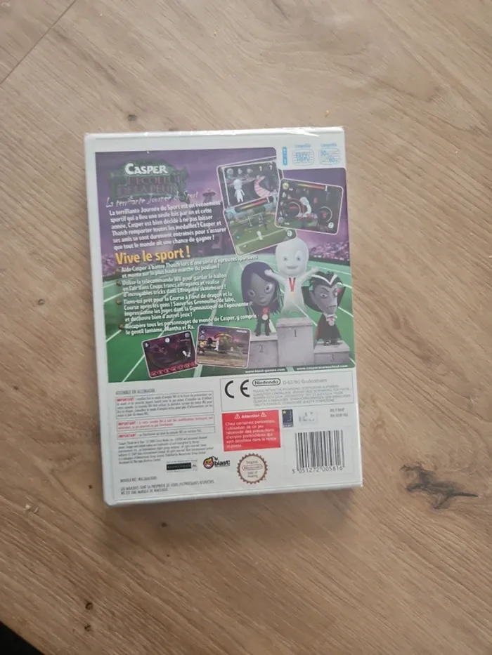 Casper Nintendo wii blister - photo numéro 2
