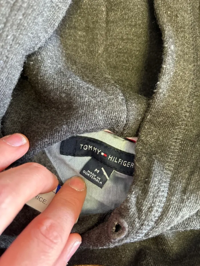 Pull homme sweat homme sweat à capuche Tommy Hilfiger taille 38 taille M - photo numéro 10