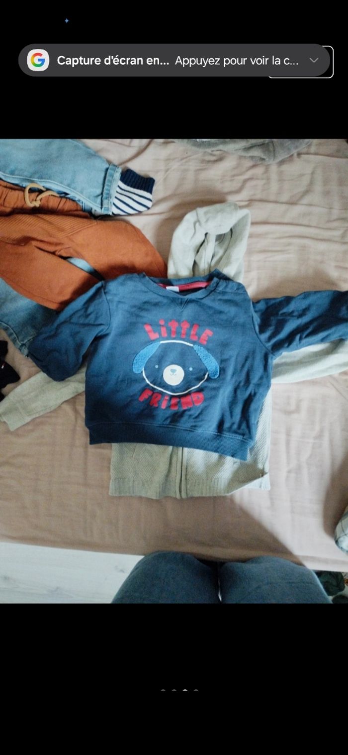 Lot vêtements garçon 24 mois hiver - photo numéro 2