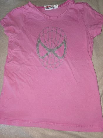T shirt 8 ans fille spiderman